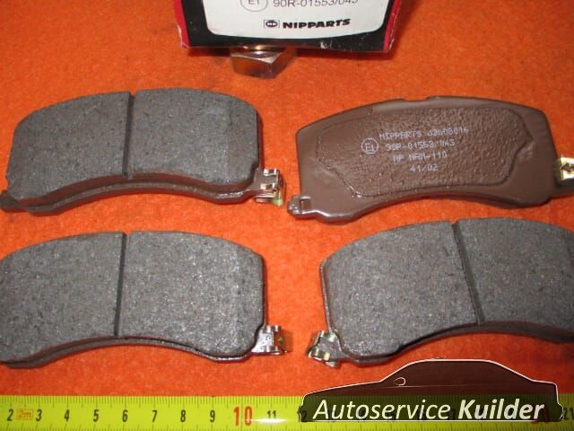 Remblokken voorzijde Suzuki Baleno EG J3608016 5580060G00 brake pad set usado en Menorca foto 2
