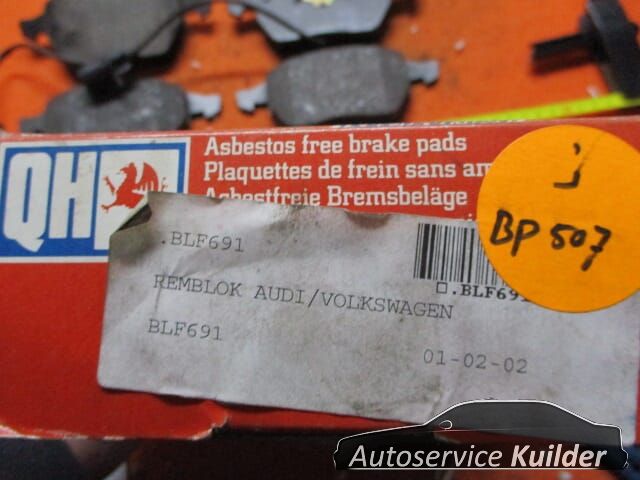 Remblokken voorzijde Audi 100 C4 A6 C4 BP507 QH bp691 36773 4A0698151 brake pad set usado en Menorca foto 4
