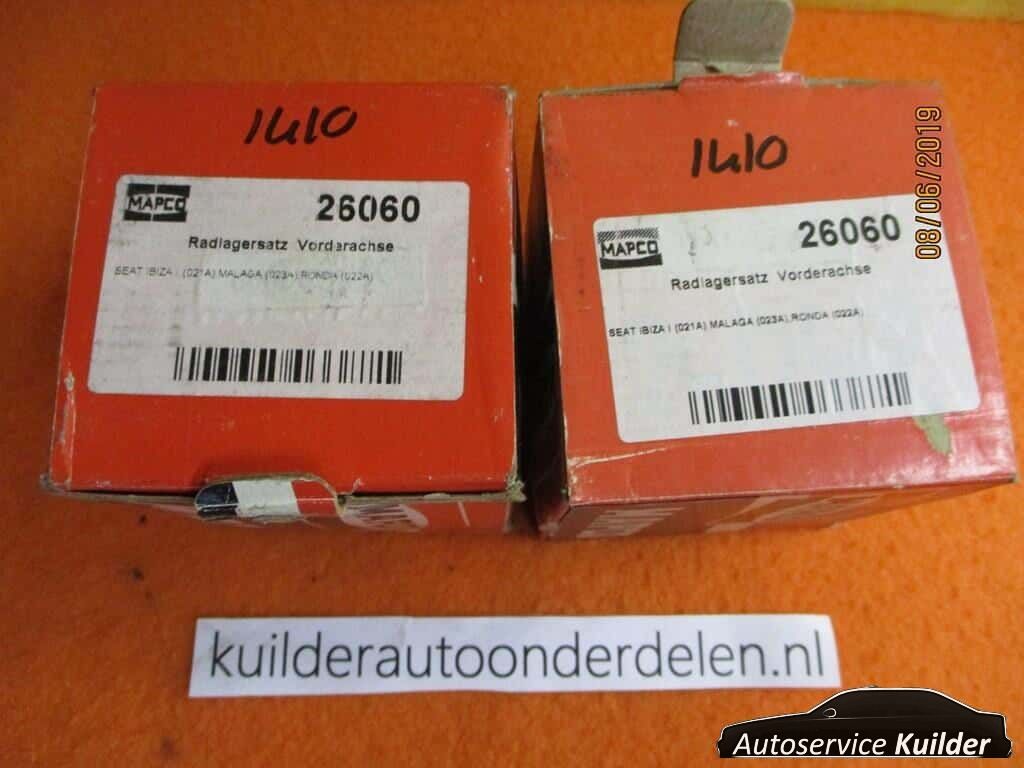 2 X Wiellagerset Voorzijde Seat Ibiza 1 Malaga Ronda MAPCO GMBH wheel bearing steering knuckle bearing usado en Menorca foto 2