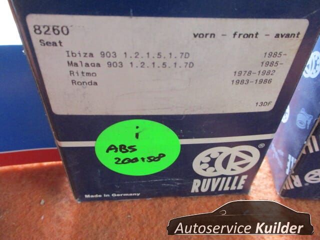 2 X Wiellagerset Voorzijde Seat Ibiza 1 Malaga Ronda MAPCO GMBH wheel bearing steering knuckle bearing usado en Menorca foto 12