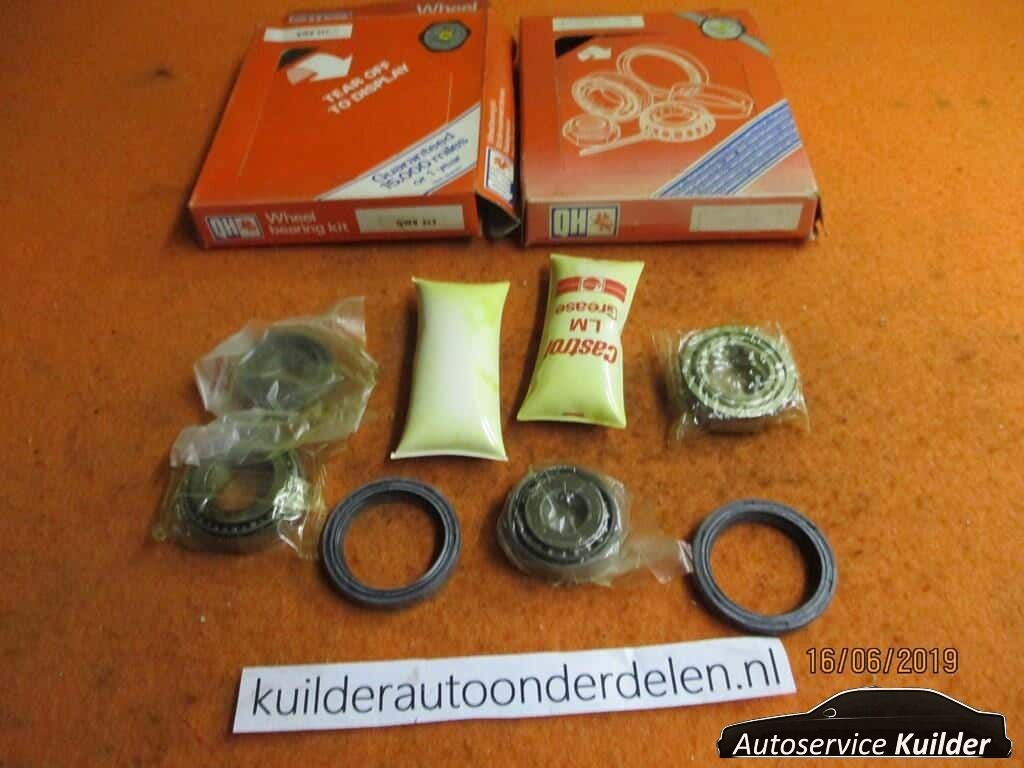 2X Wiellager achter Nissan Cherry 1,0 E10 Merk QH wheel bearing steering knuckle bearing usado en Menorca