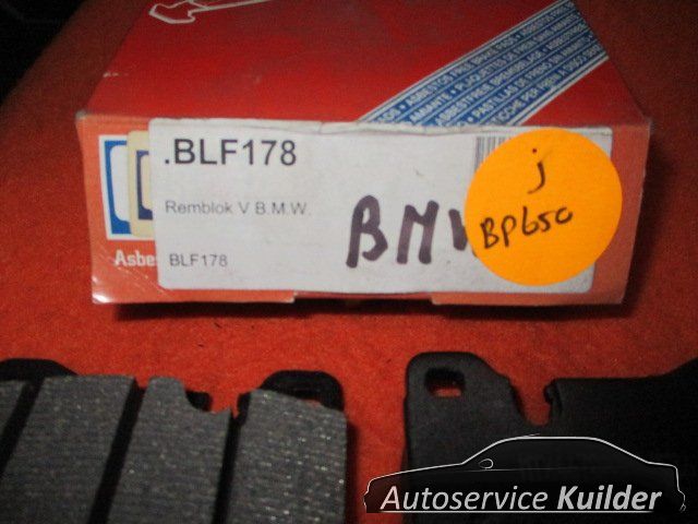 Remblokken voorzijde BMW M1 E12 E23 E24 E26 E28 BP650 BLF178 34111116007 brake pad set usado en Menorca foto 4