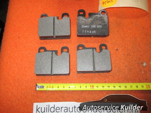 Remblokken achter Alfa 6 BMW E23 BP653 blf242 RS3179 brake pad set usado en Menorca foto 2
