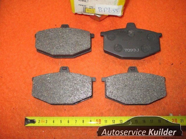 Remblokken voorzijde Renault 4 en 5 systeem lucas BP655 7701201159 BLF199 brake pad set usado en Menorca foto 2
