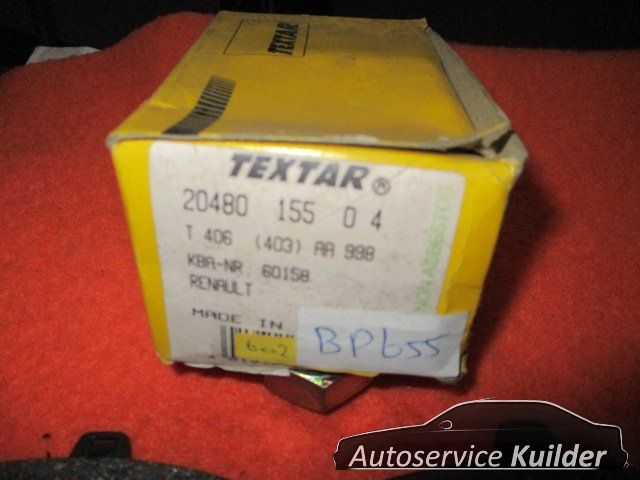 Remblokken voorzijde Renault 4 en 5 systeem lucas BP655 7701201159 BLF199 brake pad set usado en Menorca foto 3