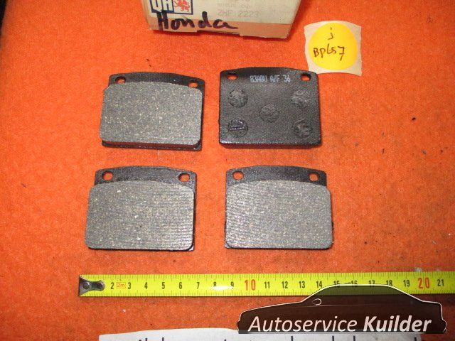 Remblokken voorzijde Honda Civic I BP657 45022634671 bp140 brake pad set usado en Menorca foto 2