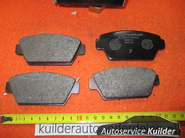Remblokken achter Mitsubishi Colt Eclipse Galant Lancer BP779 originalineel MZ690008 brake pad set usado en Menorca foto 7