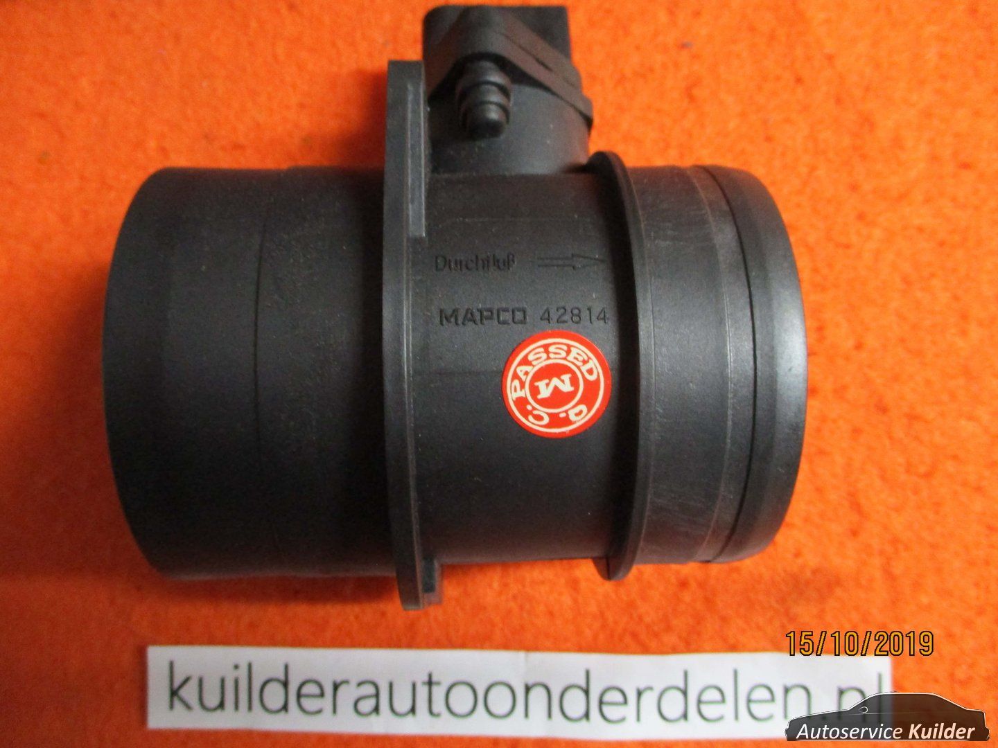 nuevoe luchtmassameter Audi VW seat 1,9tdi 2,0tdi MAPCO mass flow meter usado en Menorca foto 2