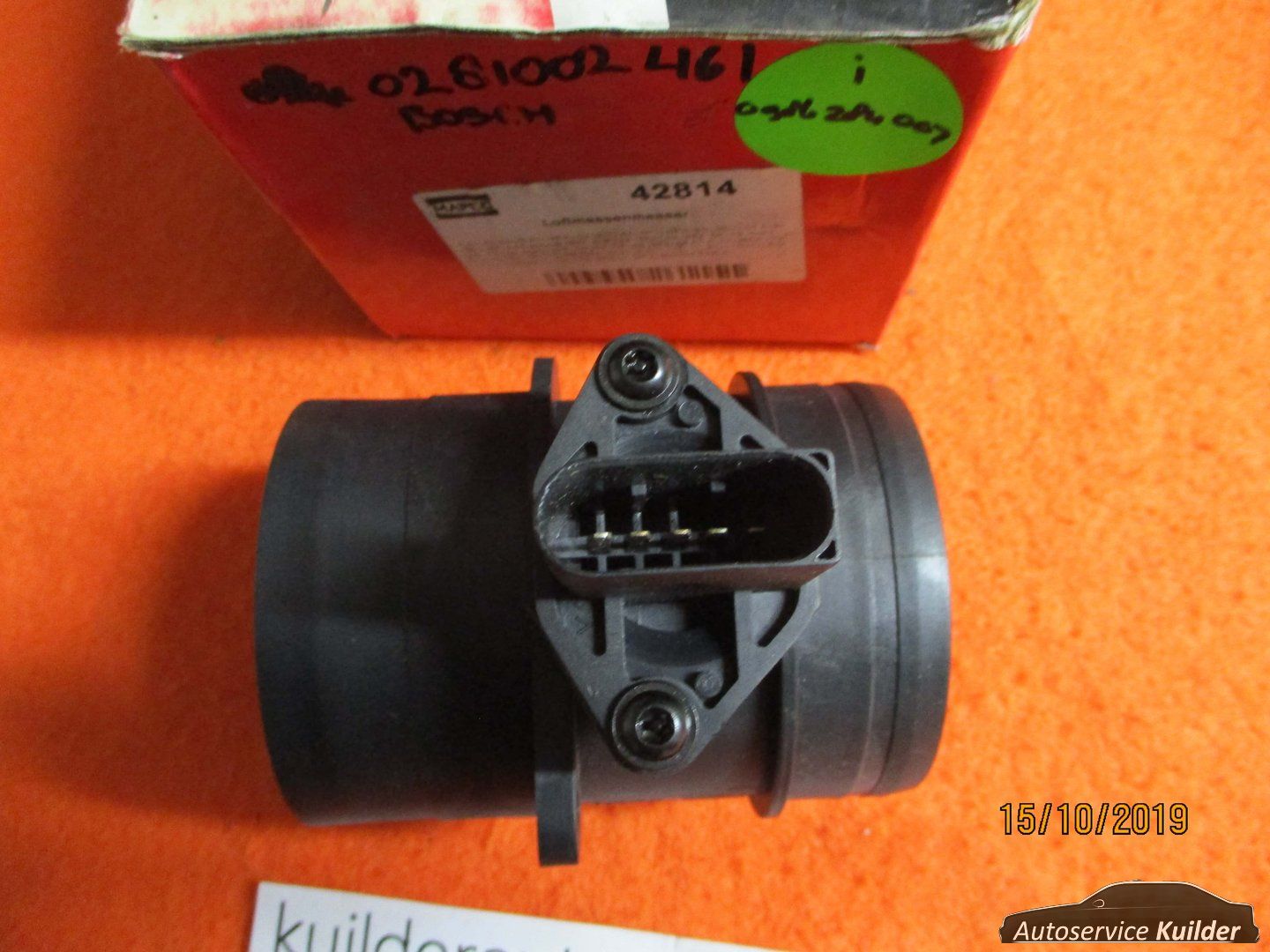 nuevoe luchtmassameter Audi VW seat 1,9tdi 2,0tdi MAPCO mass flow meter usado en Menorca foto 3