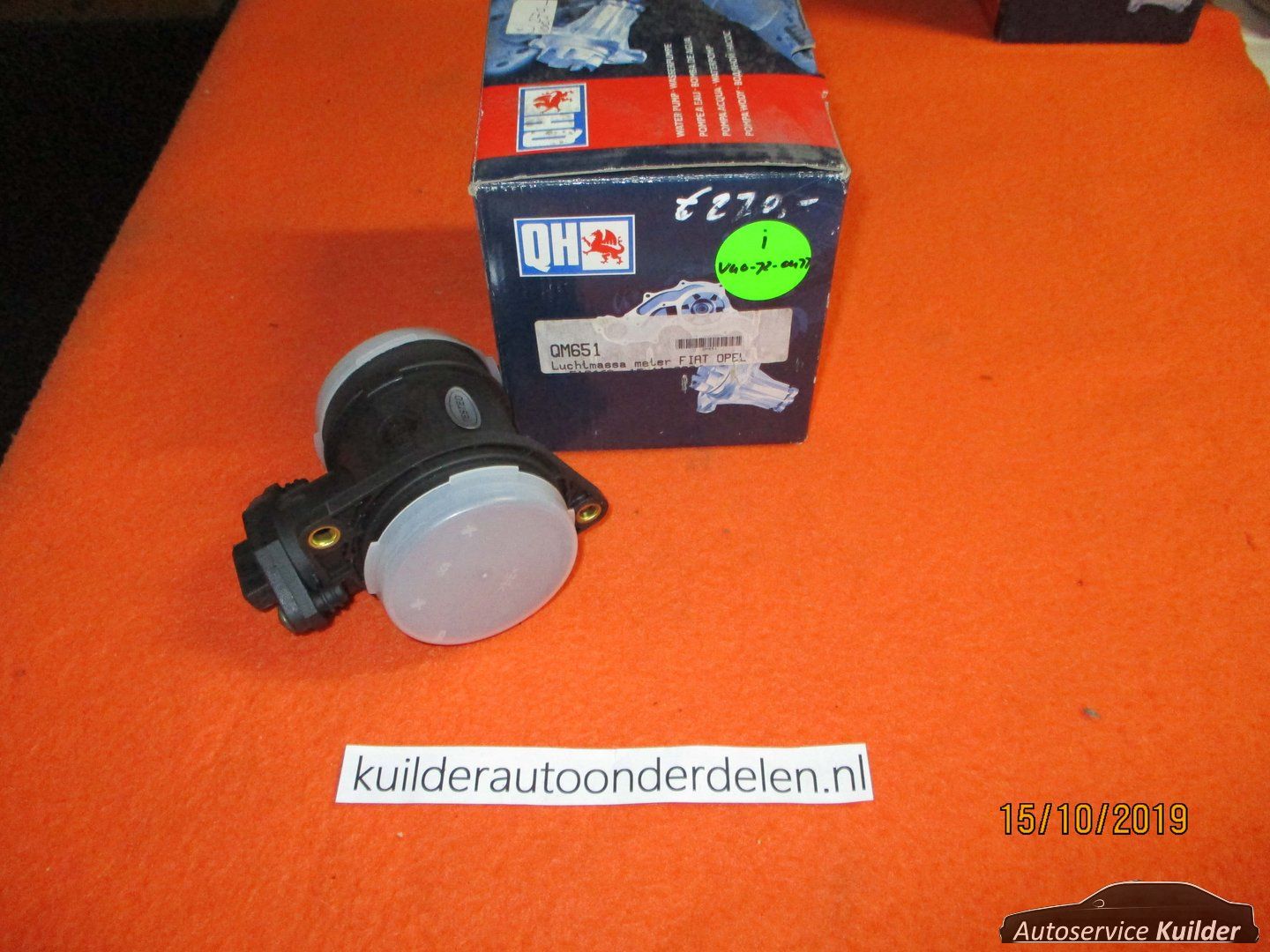 nuevoe luchtmassameter Fiat Brava Marea Opel Frontera Diesel QH mass flow meter usado en Menorca foto 3