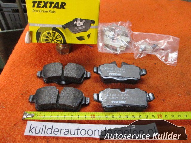 Remblokken achter Mini R56 Cabriolet R57 Clubman BP1305 Textar 2428901 34216772894 brake pad set usado en Menorca foto 2