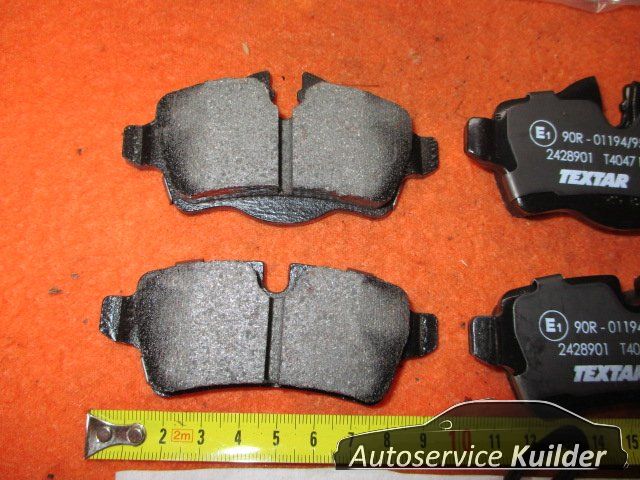 Remblokken achter Mini R56 Cabriolet R57 Clubman BP1305 Textar 2428901 34216772894 brake pad set usado en Menorca foto 3