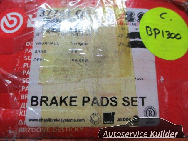 Remblokken voorzijde Bentley Flying Spur Opel Insignie A Saab 9-5 BP1300 Brembo P59058 13237752 brake pad set usado en Menorca foto 4