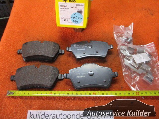 Remblokken voorzijde Mini Countryman Paceman R60 R52 R53 R50 R57 R59 BP1410 Textar 2398404 2398404 34119804735 brake pad set usado en Menorca