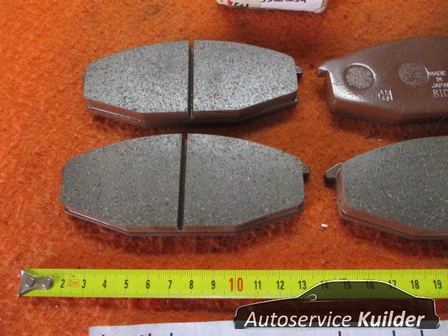 Remblokken voorzijde Nissan 280ZX Cabstar BP1453 KWP brake pad set usado en Menorca foto 3