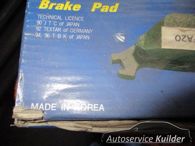 Remblokken voorzijde Kia Serato I BP1498 Sangshin bp1167 58101K2FA20 brake pad set usado en Menorca foto 5