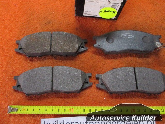 Remblokken voorzijde Nissan almera N16 1.8 BP1539 Delphi LP2184 410604M490 brake pad set usado en Menorca foto 3