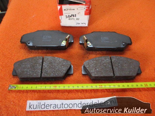 Remblokken voorzijde Honda Accor IV Coupe 36832 FTE blf1518 45022SM4G00 brake pad set usado en Menorca foto 2