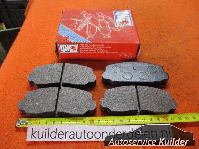 Remblokken voorzijde Honda Accord I Civic II Station J3604006 QH bp156 45022671672 brake pad set usado en Menorca foto 2