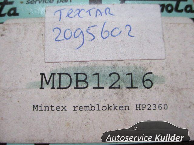 Remblokken voorzijde Mitsubishi Cordia Tredia LP452 QH bp388 MB277619 brake pad set usado en Menorca foto 10