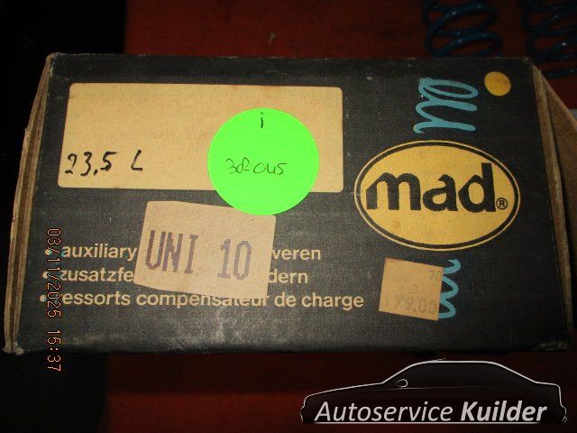 Hulpveren set universeel MAD 38-045-3 Uni 10 support springs set usado en Menorca foto 3