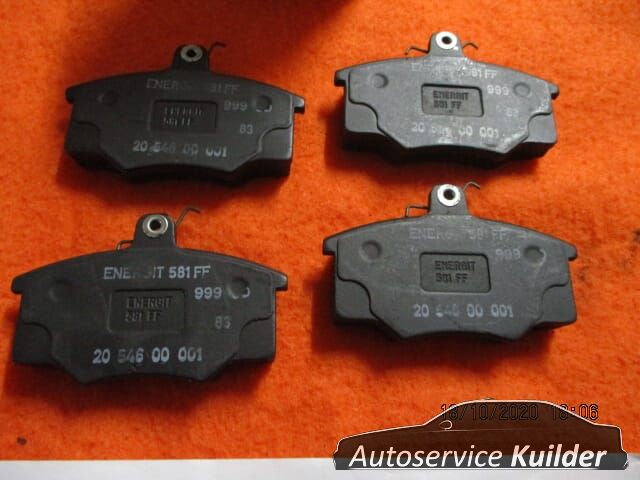 Remblokken Voorzijde Volvo 340 360 Audi 80 100 Jurid brake pad set usado en Menorca foto 4