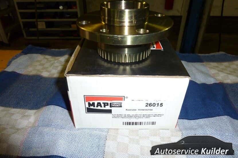 Wielnaaf achteras fiat punto brava Alfa 145 146 Merk Mapco wheel hub usado en Menorca
