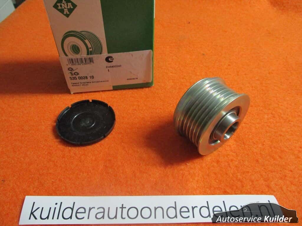 Vrijlooppoelie Renault Kangoo,espace,laguna 1,megane 1,scenic 1, nuevo dynamo pulley usado en Menorca