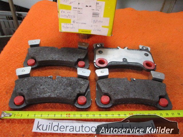 Remblokken achterzijde VW Touareq Pr nr 1KD/2ED Textar 2461401 7L0698451C brake pad set usado en Menorca