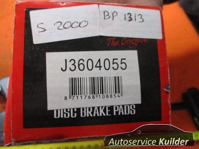 Remblokken voorzijde Honda S2000 BP1313 Nipparts J3604055 06450S2AE50 brake pad set usado en Menorca foto 6