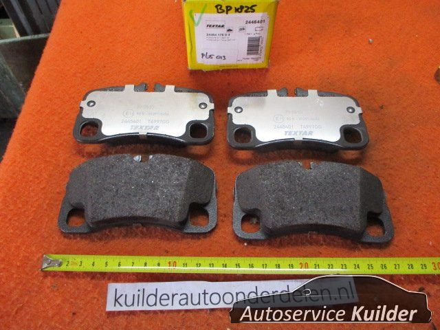 Remblokken Porsche 911 (997) 3,6 24v carrera achterzijde BP1825 Textar 2445401 99735294701 brake pad set usado en Menorca foto 2