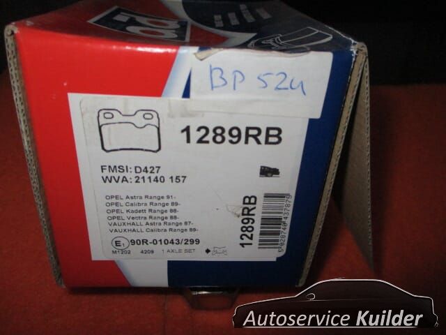 Remschijven + remblokken achterzijde Opel Astra F Vectra A nuevo Brembo brake disk and brake pads left and right usado en Menorca foto 4