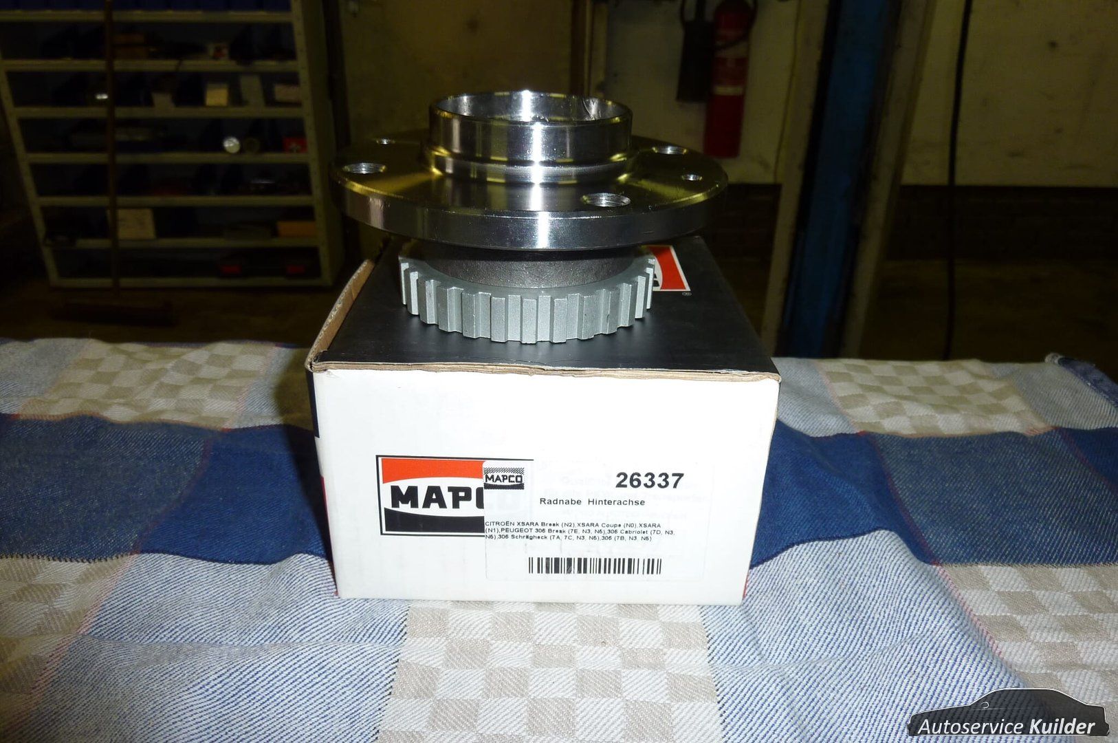 Wielnaaf wiellager achterzijde Citroen Xsara P306 schijven nuevo MAPCO GMBH wheel hub usado en Menorca