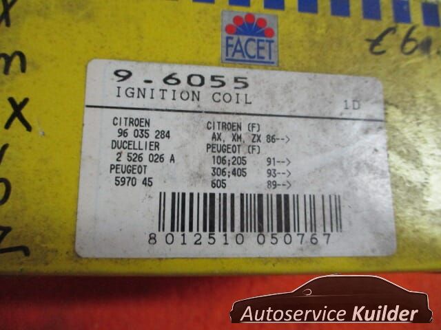 Bobine Citroen AX XM ZX Peugeot 106 I 106 II FACET ignition coils usado en Menorca foto 5