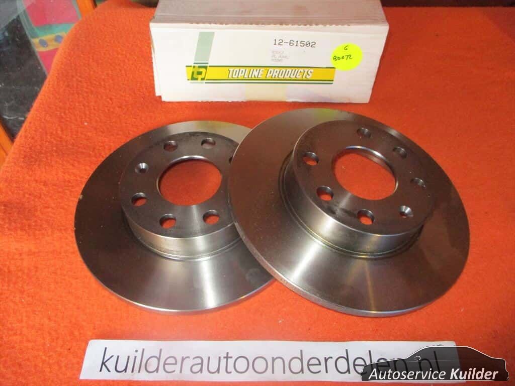 Remschijven+ blokken Opel Corsa A Kadett D/E Topline / Delphi brake disc left and right usado en Menorca