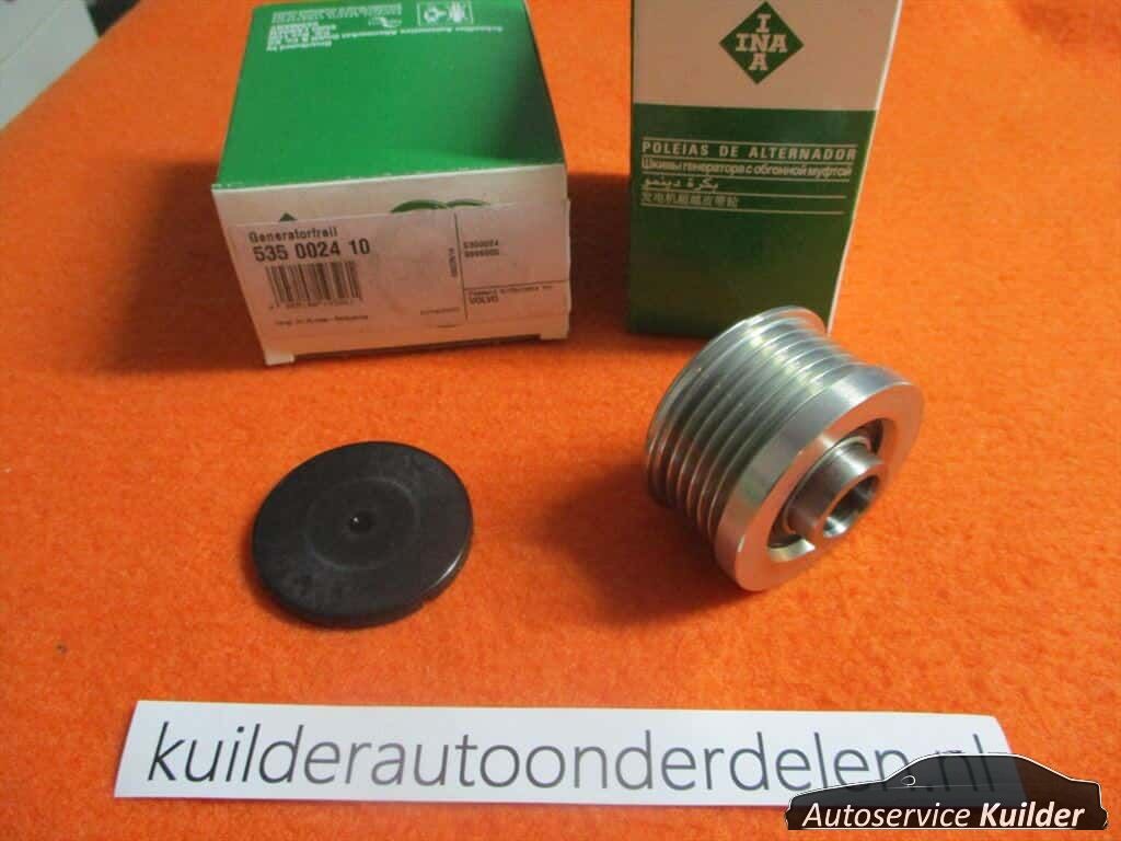 Vrijlooppoelie Volvo v40 s40 gasolina merk INA nuevo dynamo pulley usado en Menorca