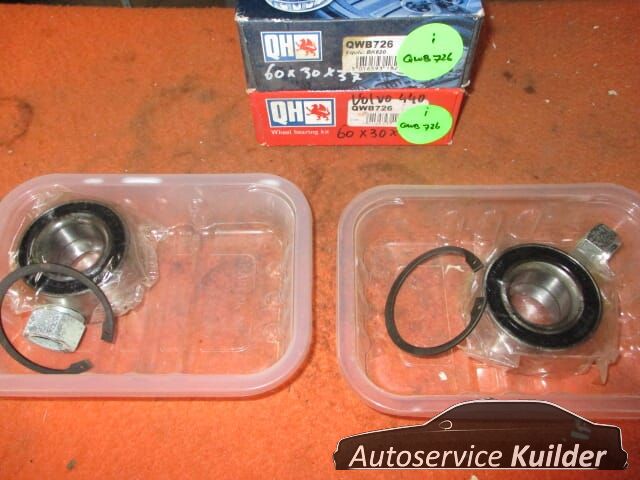 2X Wiellager achter Volvo 440 460 480 zonder ABS Merk QH wheel bearing steering knuckle bearing usado en Menorca foto 5