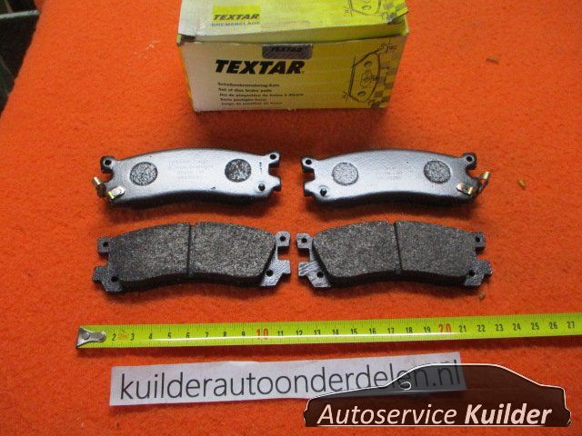 Remblokken achterzijde Mazda 929, MPV, Xedos 9 Textar 36676 H2662648Z brake pad set usado en Menorca