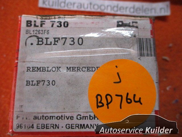 Remblokken Achterzijde Mercedes 190 , C en E Clase AD Benelux 0014200220 brake pad set usado en Menorca foto 6