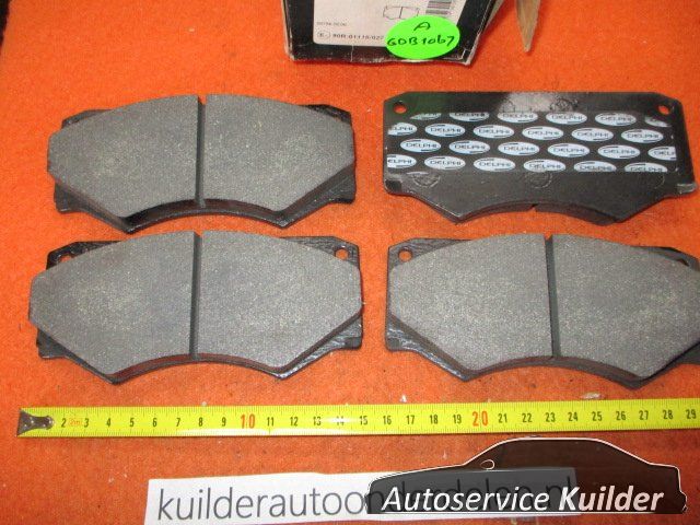 Remblokken Mercedes G W460 W461 W463 L W601 W602 Voorzijde AD 0005868942 brake pad set usado en Menorca foto 6