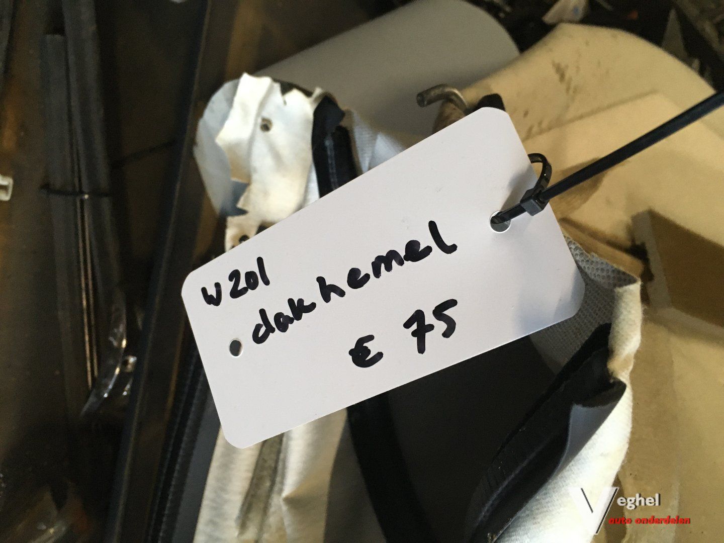Mercedes w201 Dakhemel bekleding headlining usado en Menorca