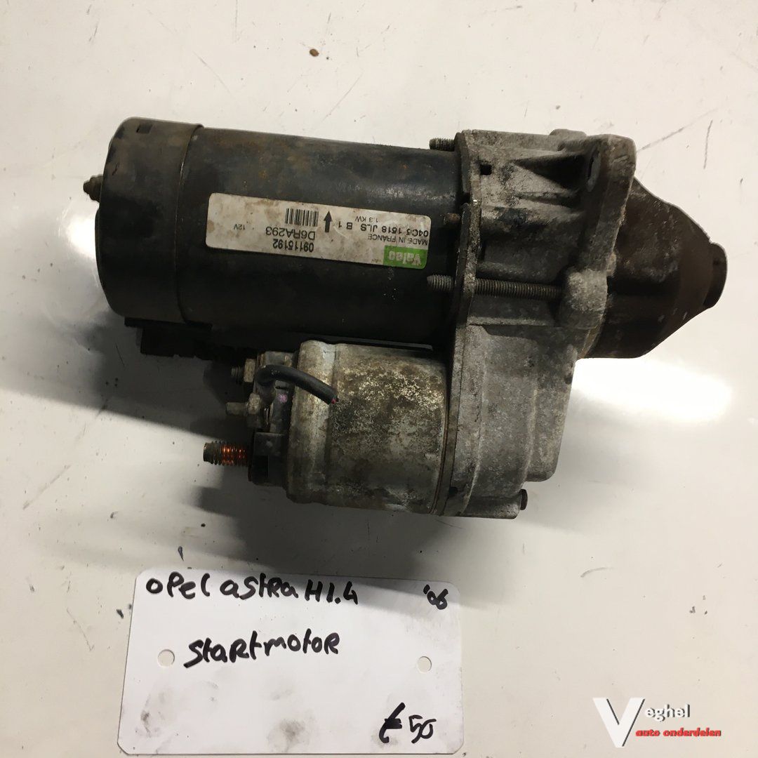 Opel Astra H 1.4 B 2006 Startmotor starter motor usado en Menorca foto 2