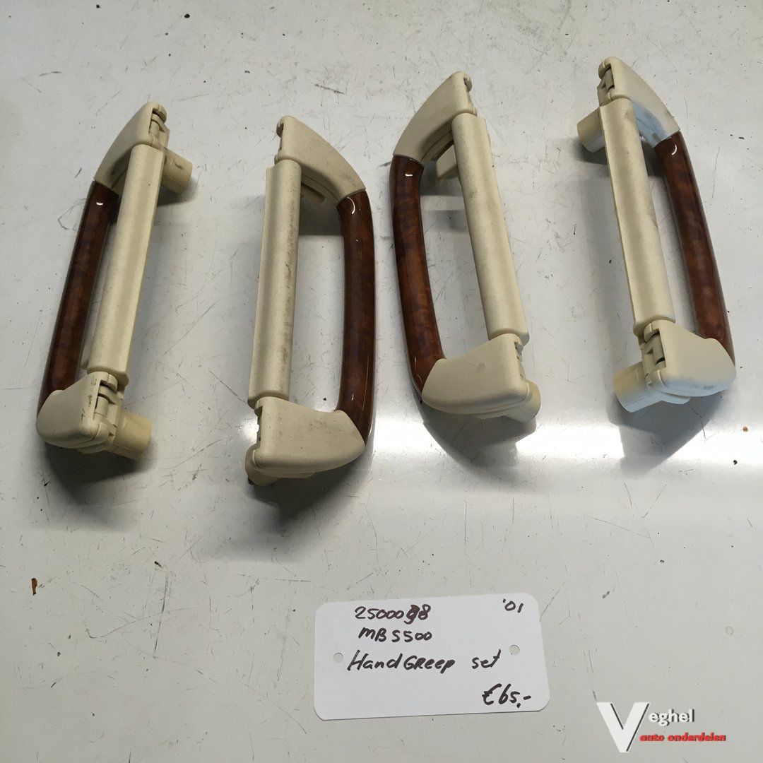 Mercedes S500 5.0 automaat 2001 25000098 Handgreep Set ceiling handle complete set usado en Menorca