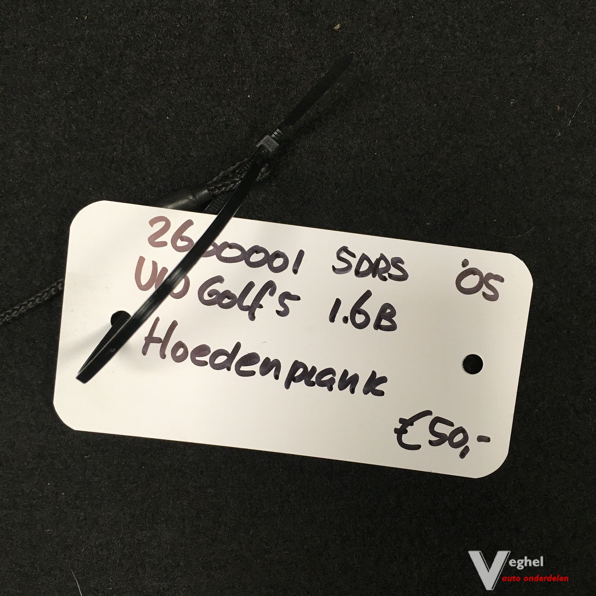 Vw Golf 5 1.6B 2005 5drs 2600001 Hoedenplank rear shelf roll cover usado en Menorca