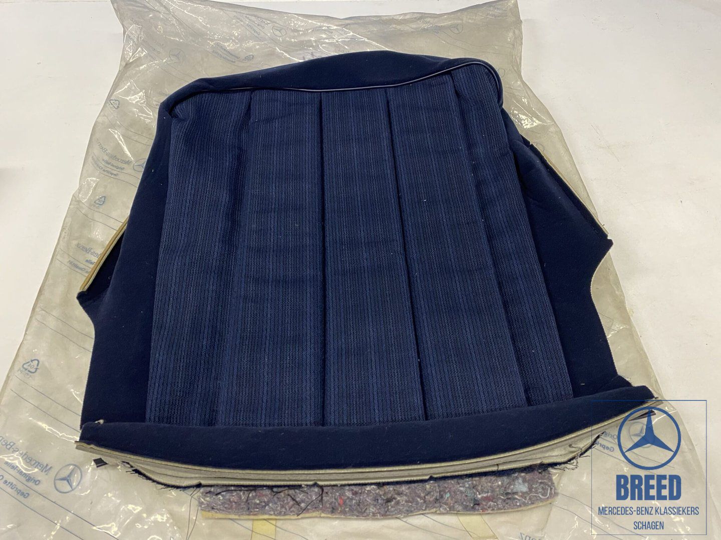 NEW NOS seat cover seat cushion blue for Mercedes-Benz W124 Mopf 0 seat upholstery usado en Menorca
