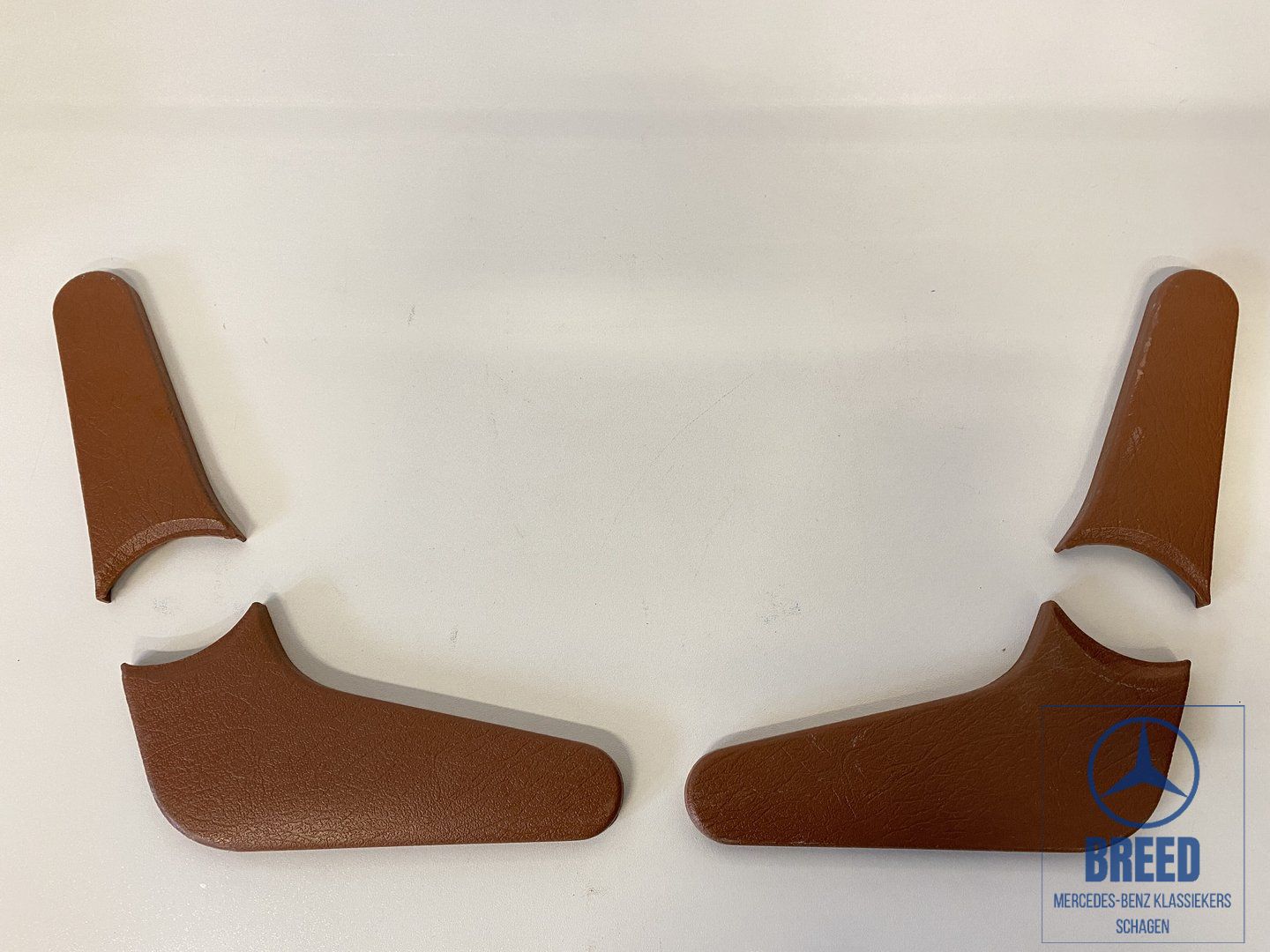 Set of seat covers cognac/brown for Mercedes-Benz W108 W109 W114 W115 /8 seat rail seat undercarriage usado en Menorca