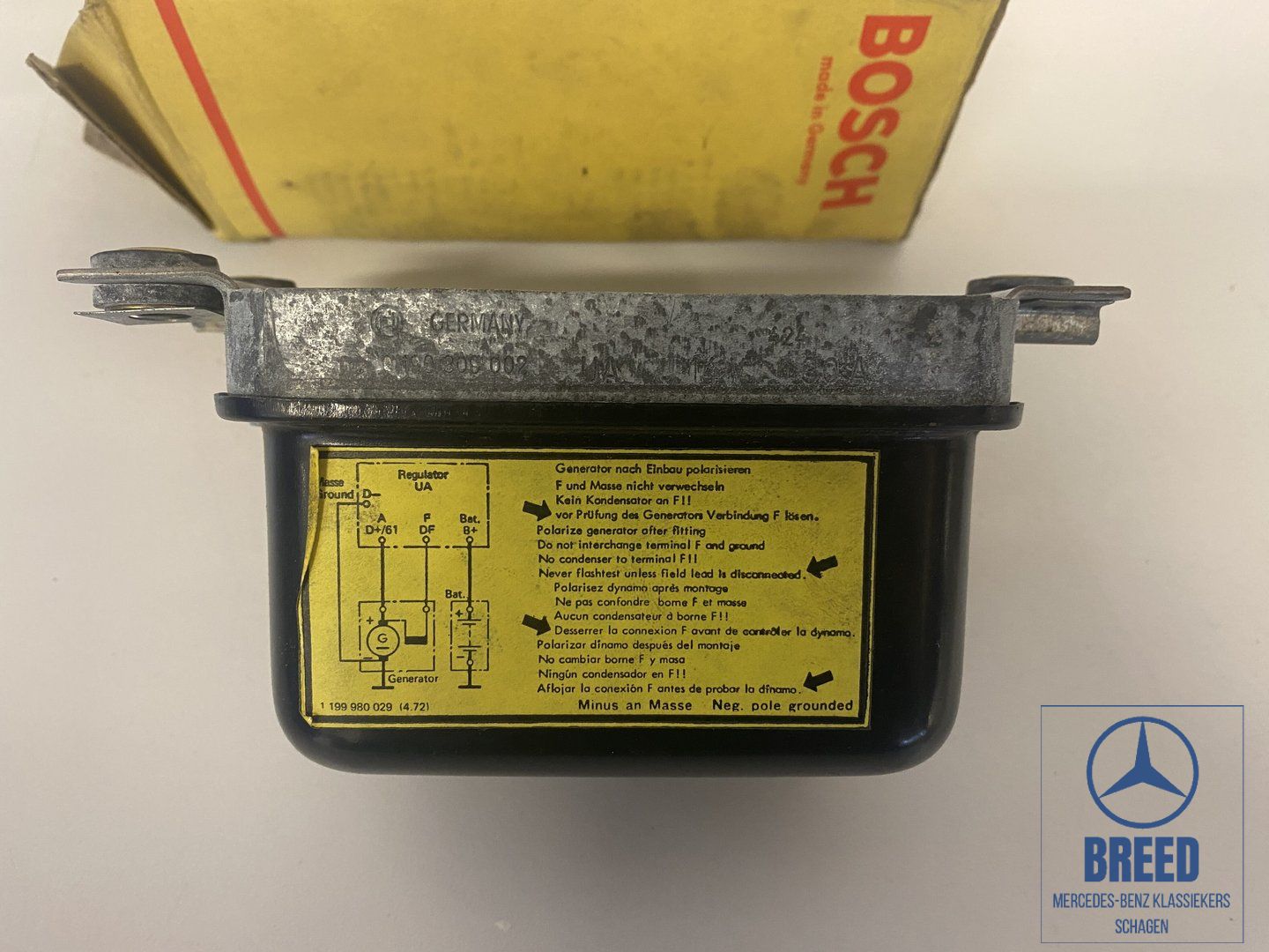 NEW NOS generator regulator for Mercedes-Benz A0011544806 dynamo usado en Menorca foto 3