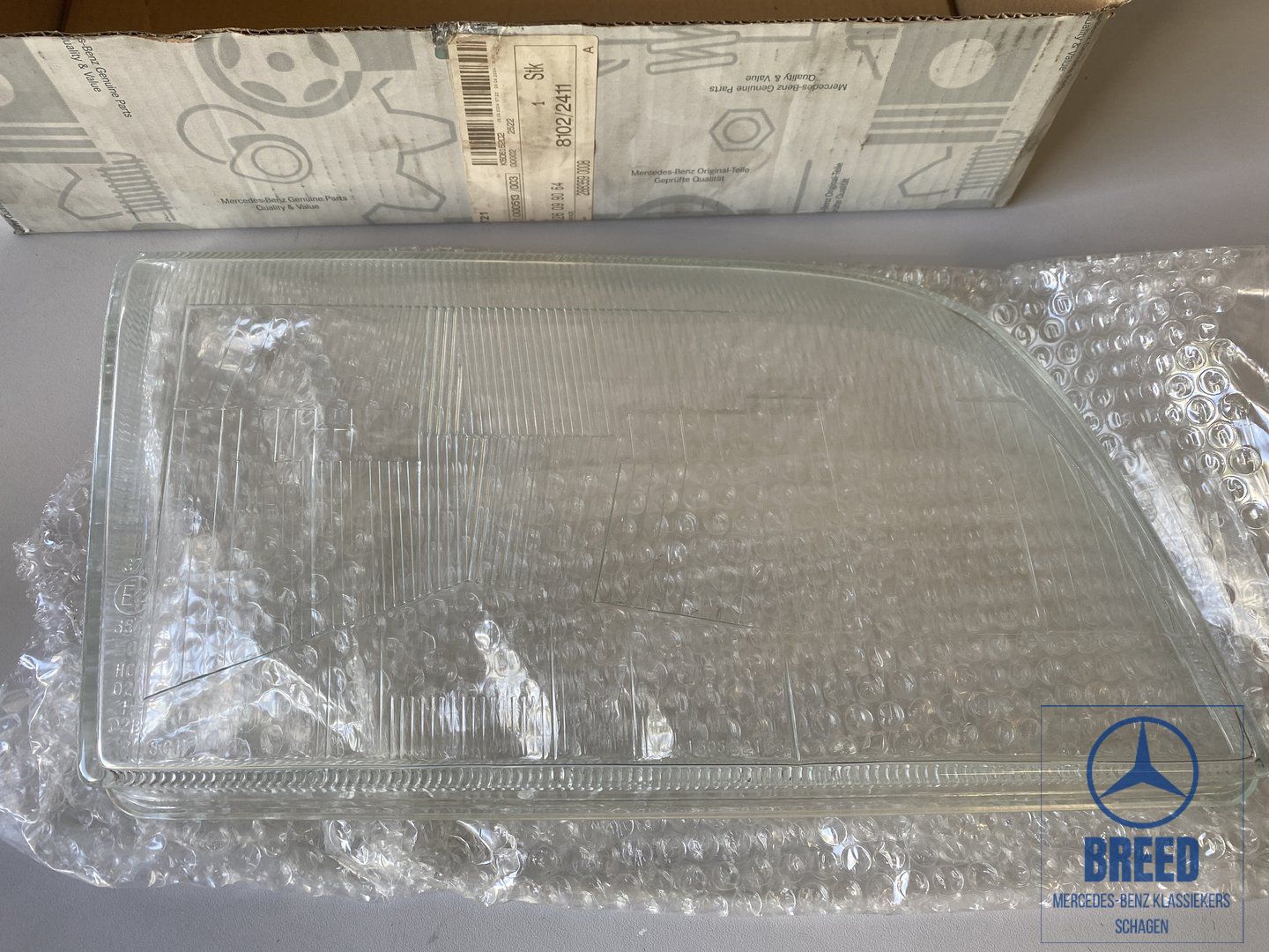 NEW NOS headlight lens left side Bosch Xenon for Mercedes-Benz W140 facelift headlight glass single usado en Menorca
