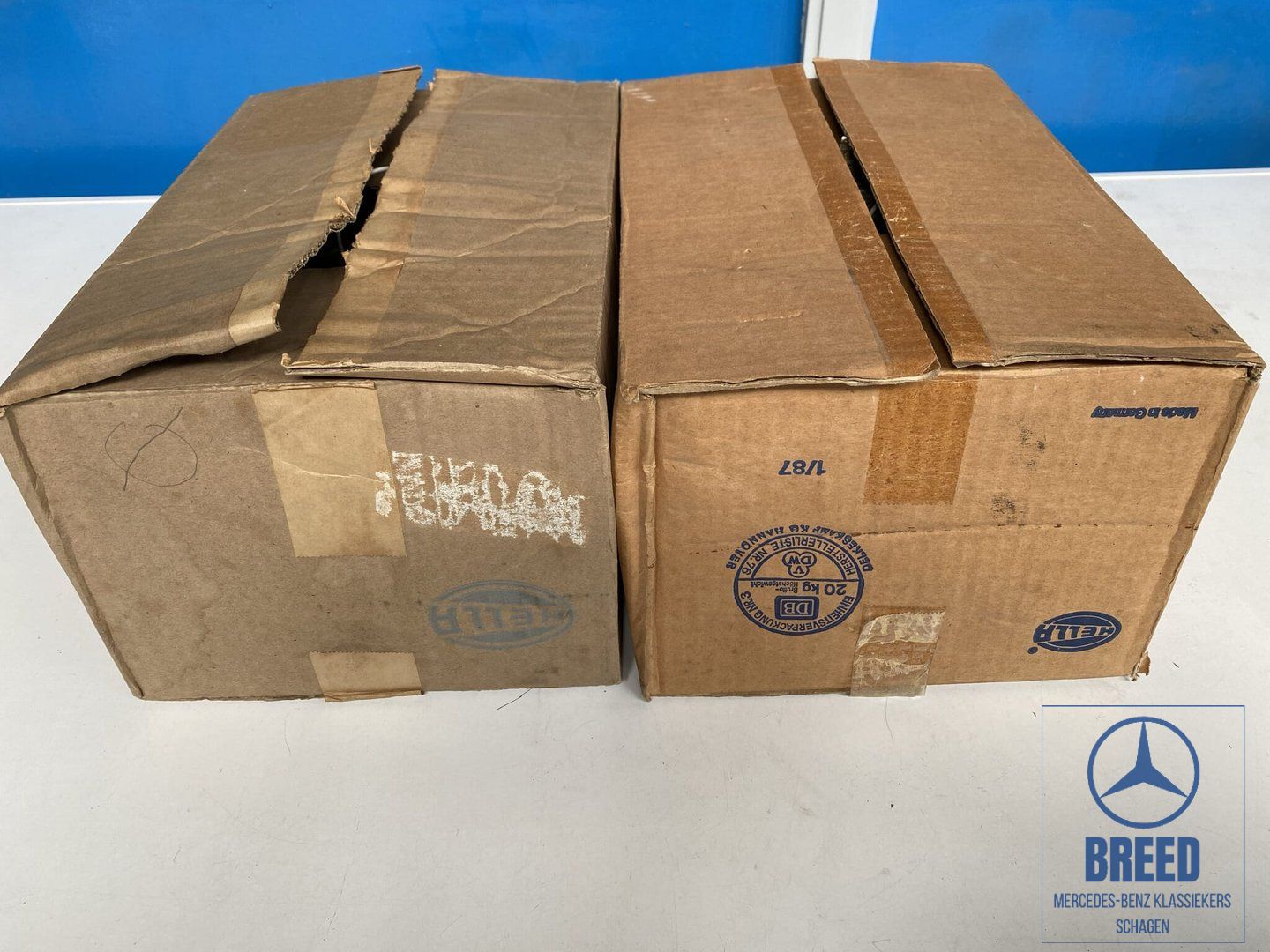 NEW NOS set Hella H1 lighting units for Mercedes-Benz W114 W115 /8 headlight left and right usado en Menorca foto 4