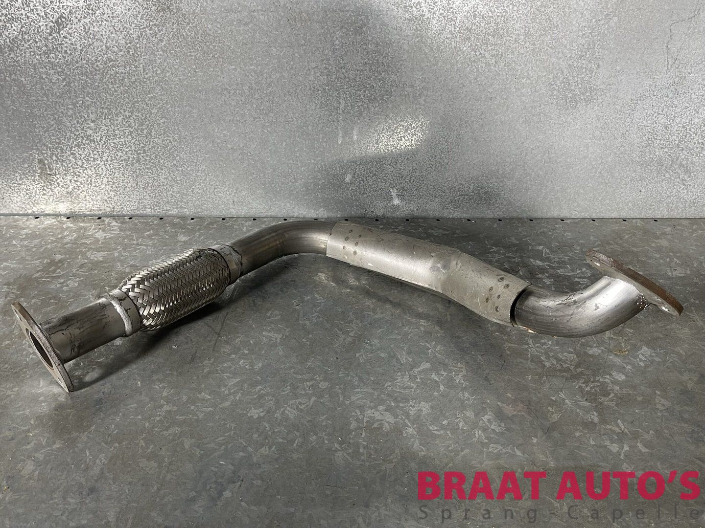 VOORPIJP + FLEXIBEL STUK - LANDWIND X6/NEW VISION flexible exhaust pipe usado en Menorca